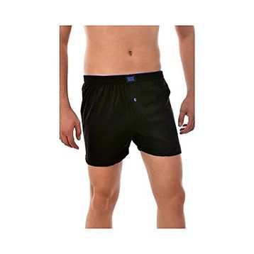Tutku ELF568T0117CCM3 Siyah 3 lü Paket Penye Düğmeli Erkek Boxer