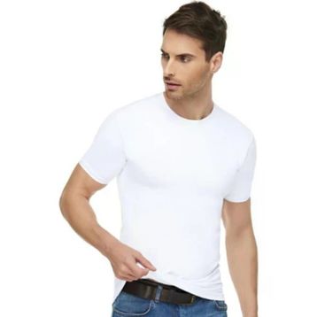 Tutku Elit 1301 3'lü Beyaz Elestan Sıfır Yaka Erkek Atlet