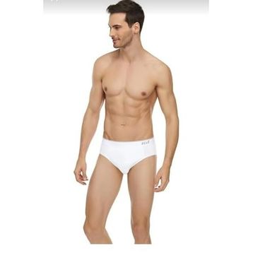 Tutku Elit 1351 Elestan İnce Bel Kemerli Beyaz Erkek Slip