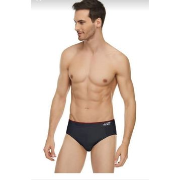 Tutku Elit 1351 Elestan İnce Bel Kemerli Siyah Erkek Slip