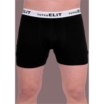 Tutku Elit Modal Elastan Spor 3'lü Siyah Erkek Boxer