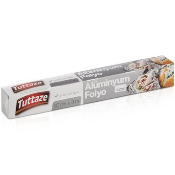 Tuttaze 8 mt Alüminyum Folyo