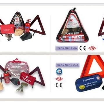 Tüv Uyumlu Üçgen Trafik Seti