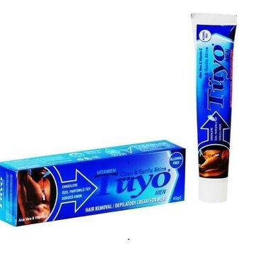 Tüyo Parfümlü Erkeklere Özel 40 gr Aloe Vera Tüy Dökücü Krem