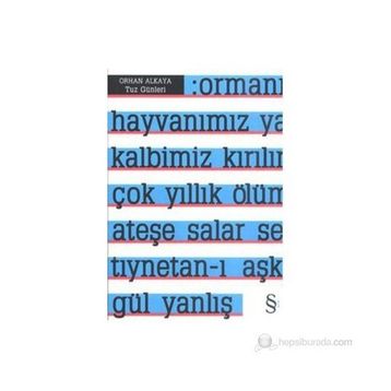 TUZ GÜNLERİ - ORHAN ALKAYA