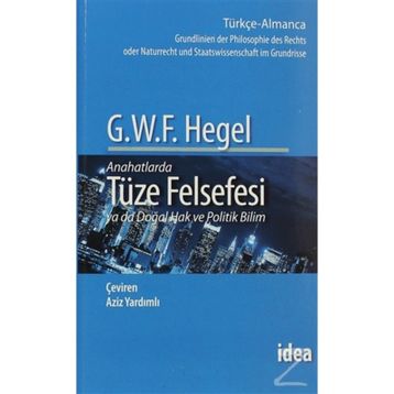 TÜZE FELSEFESI PHILOSOPHIE DES RECHTS - GEORG HEGEL