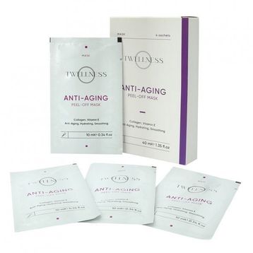 Twellness 10 ml x 4 Kolajen Yaşlanma Karşıtı Soyulabilir Maske