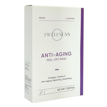 Twellness 10 ml x 4 Kolajen Yaşlanma Karşıtı Soyulabilir Maske