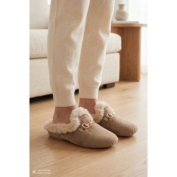 Twigy Belinda Yeşil Kadın Ev Terliği