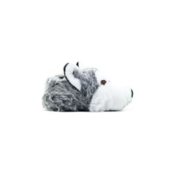 Twigy CC0530 Tw Husky Gri Hayvan Figürlü Erkek Panduf