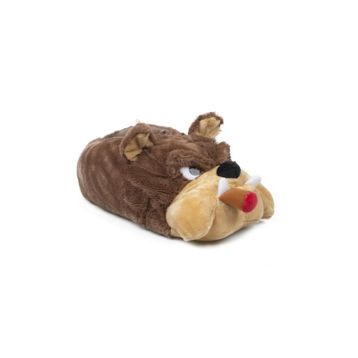 Twigy YY0261 Tw BULLDOG-2 Hayvanlı Kahverengi Kadın Panduf