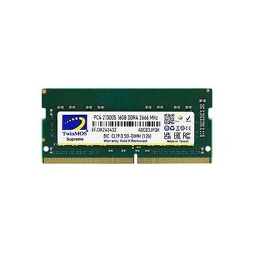 Twinmos MDD416Gb2666N 16 Gb Ddr4 2666 Mhz Cl19 Notebook Ram Bellek