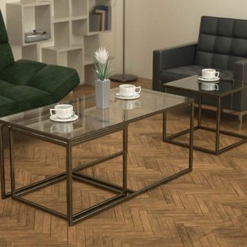 Twins Eskitme Pirinç Ayak Sehpa