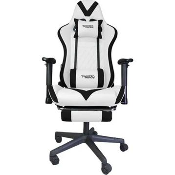 Twisted Minds Comfort E-Spor Beyaz Siyah Oyuncu Koltuğu