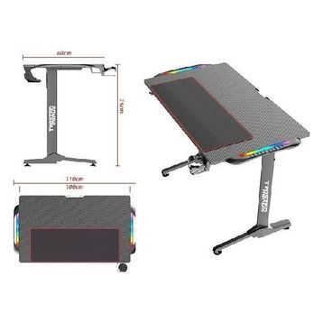Twisted Minds T Design TM-T-1060-RGB Karbon Fiber RGB Oyuncu Masası