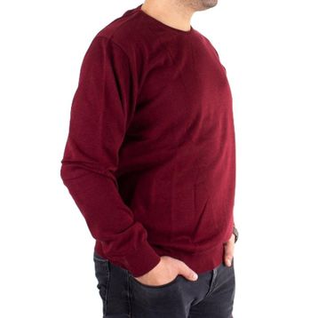 Twister 3621 Bordo Bisiklet Yaka Erkek Kazak