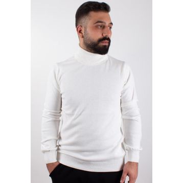 Twister 3623 Ekru Balıkçı Yaka Erkek Kazak