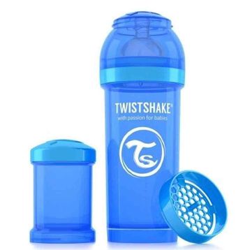 Twistshake 260 ml Mavi 2+ Ay Anti-Kolik Biberon