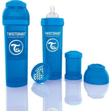 Twistshake 330 ml Mavi Anti-Kolik Biberon