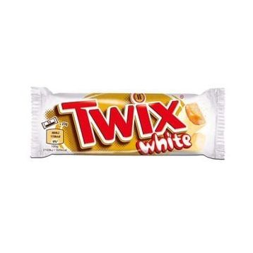 Twix 46 gr White Beyaz Çikolata Kaplı Karamel Bisküvi