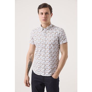 Twn 3EC02SZ29259M901 Bej Erkek Gömlek