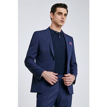 Twn 3EFY5KMBN064M101 Lacivert Slim Fit Kombinli Takım Elbise