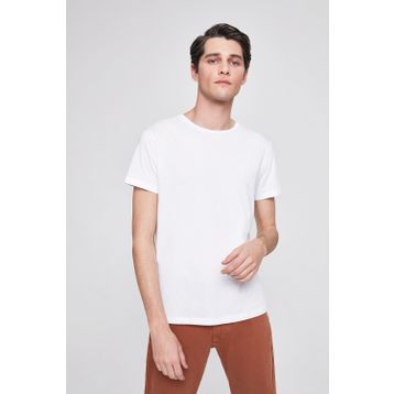Twn 6EE140635000801 Beyaz Slim Fit Erkek T-shirt