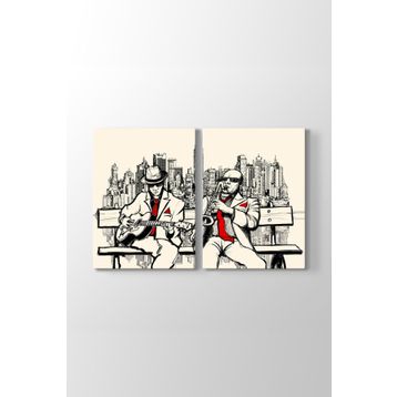 Two Jazz Men Tablosu
