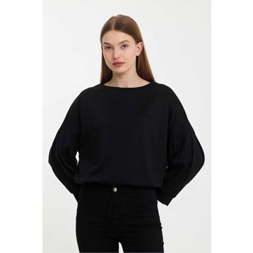 Twobull Nairobi Siyah Kadın Sweatshirt