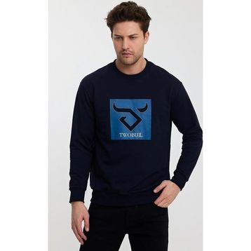 Twobull Oslo Lacivert Erkek Sweatshirt