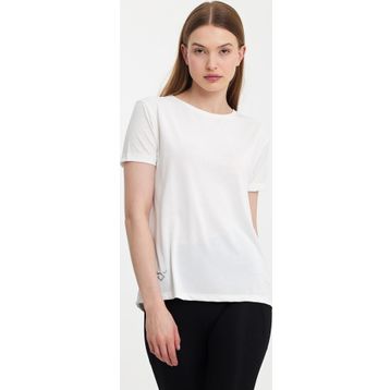 Twobull Tokyo Ekru Kadın T-shirt