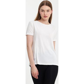 Twobull Tokyo Ekru Kadın T-shirt