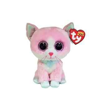 Ty Beanie Boos Fiona Pembe Kedi 15 cm Peluş Oyuncak