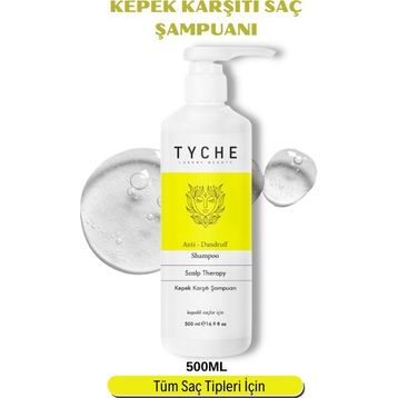 Tyche Luxury Beauty Kepek Önleyici Anti-Dandruff 500 ml Scalp Therapy Şampuan