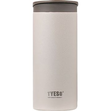 Tyeso 360 ml Beyaz Flat Vakumlu Paslanmaz Çelik Taşıma Saplı Termos