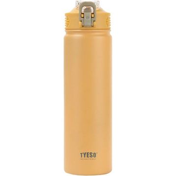 Tyeso Active Color Vakumlu Yıkanabilir Silikon Pipetli 750 ml Pembe Termos
