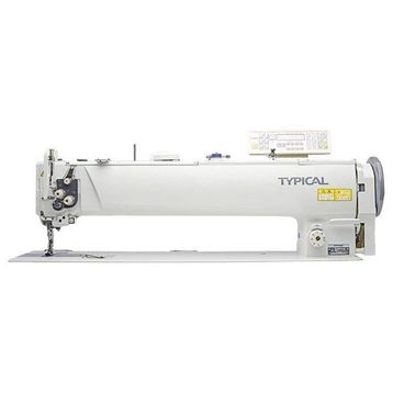 Typical GC20666-L25-D2T3 Otomatik Çift Pabuç Çift İğneli Büyük Mekik Ayak Baskı Ayarlı Dikiş Makinası