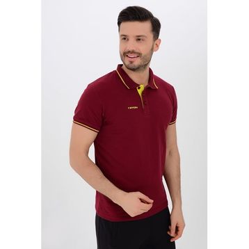 Tyron Beta Bordo Erkek T-shirt