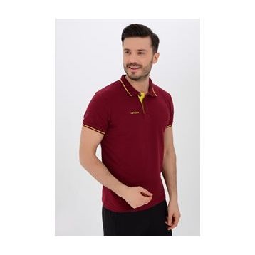 Tyron Beta Bordo Erkek T-shirt