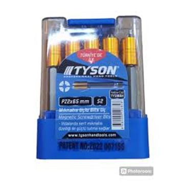 Tyson Pz2x65 Çift Yönlü 9682 1 Adet Mıknatıslı Bits Uç