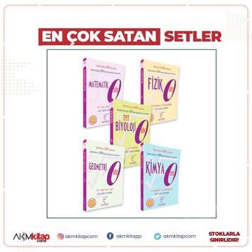 Tyt 0 Seti 5 Kitap Set Karekök Yayınları
