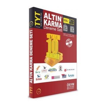 TYT 10 Farklı Yayın 10 Farklı Deneme Altın - Karma Yayınları