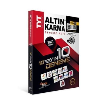 TYT 10 Farklı Yayın 10 Farklı Deneme Altın - Karma Yayınları