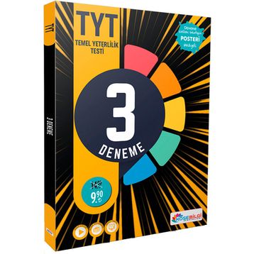 TYT 3 Deneme-KöşeBilgi Yayınları
