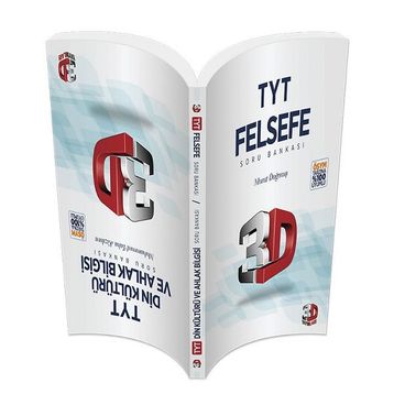 TYT 3D Felsefe ve Din Kültürü ve Ahlak Bilgisi Soru Bankası 3D Yayınları