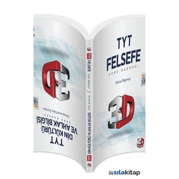 TYT 3D Felsefe ve Din Kültürü ve Ahlak Bilgisi Soru Bankası 3D Yayınları