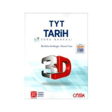TYT 3d Tarih Tamamı Video Çözümlü Soru Bankası Çözüm Yayınları