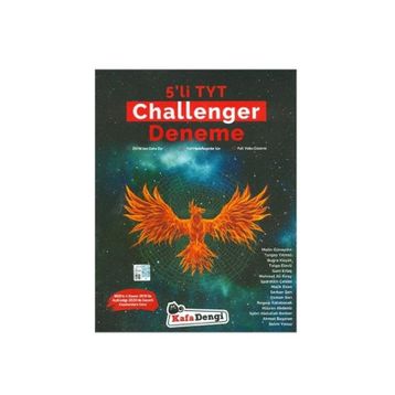 Tyt 5'li Challenger Deneme - Kafadengi Yayınları