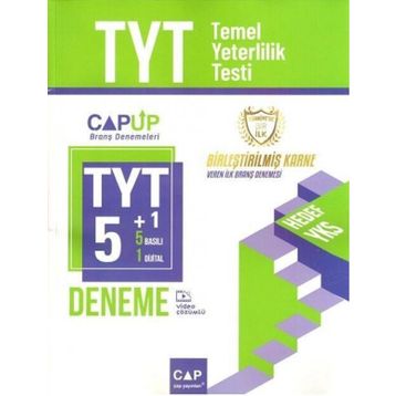 Tyt 5'li Deneme Sınavı- Çap Yayınları
