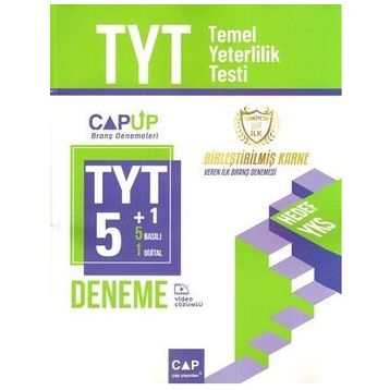 Tyt 5'li Deneme Sınavı- Çap Yayınları